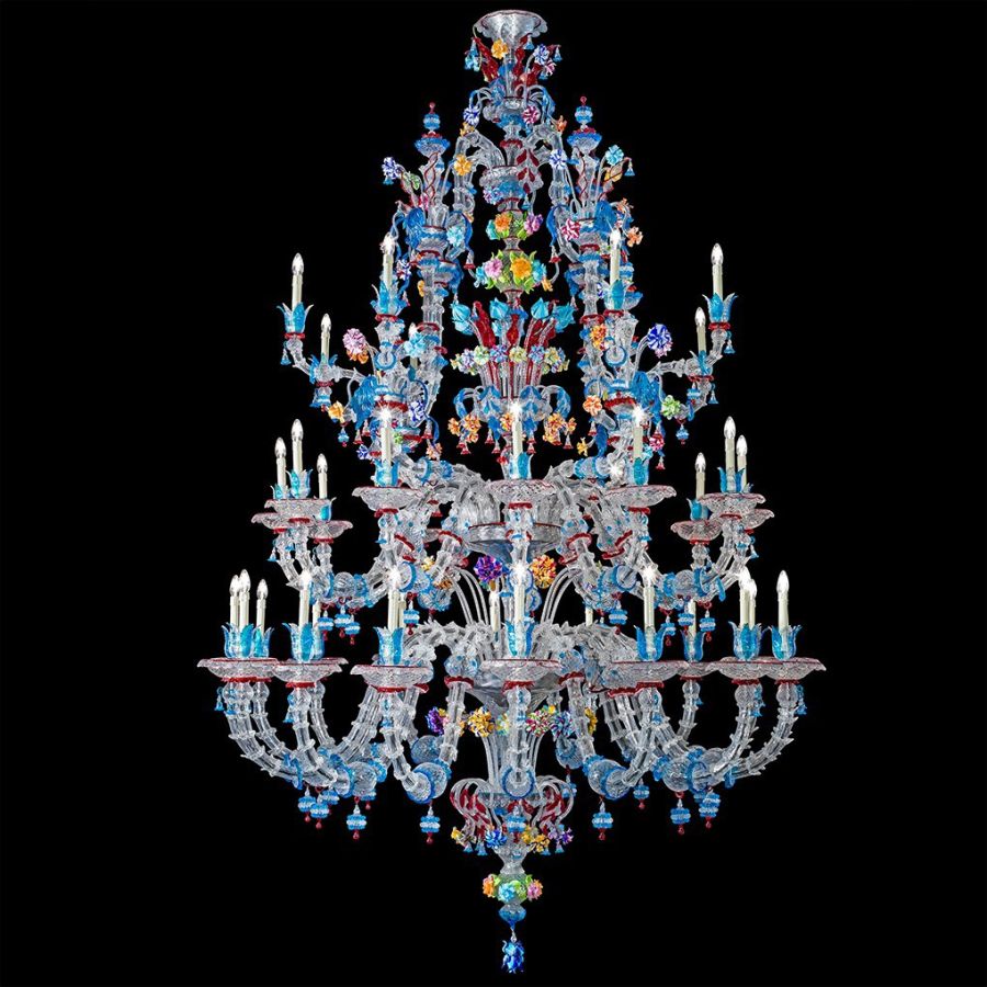 Strauss - Lámpara de cristal de Murano