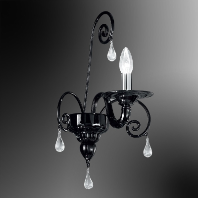 Artemis - Applique in vetro di Murano