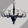 Pantalone - Murano chandelier 6 lights All Amethyst