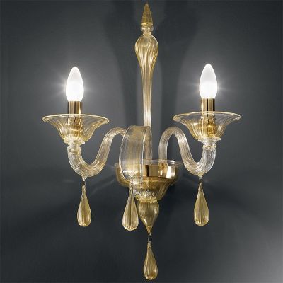 Lámpara moderna de Cristal de Murano Milleluci