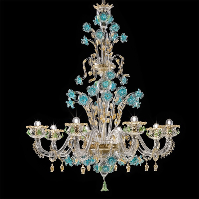 Murano glass chandelier