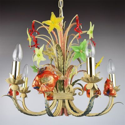 Goldfish - Murano glass chandelier