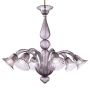 Morosini - Murano glass chandelier 12 lights Smoke