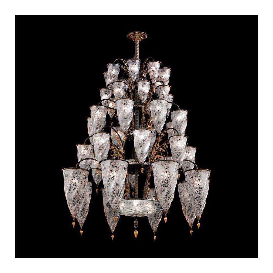Agra - Murano glass chandelier