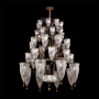 Algues - Lampe de table en verre de Murano