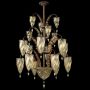 Casanova - Alte Rezzonico - Murano glas Kronleuchter 8 Leuchten