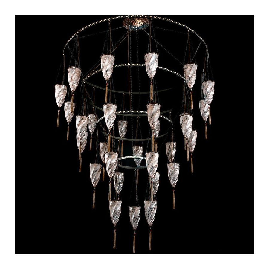 Marrakech - Murano glass chandelier