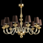 Lampadario in vetro di Venezia Gherardini