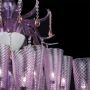 San Giorgio - Lámpara en cristal de Murano 12 luces