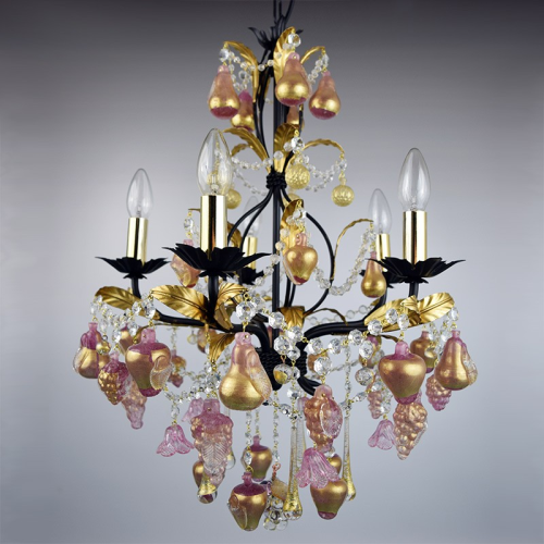 San Polo - Lampadario in vetro di Murano