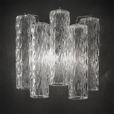 Santa Lucia - Lámpara en cristal de Murano 6 luces