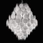 Lampe de table en verre de Murano Sac Rouge
