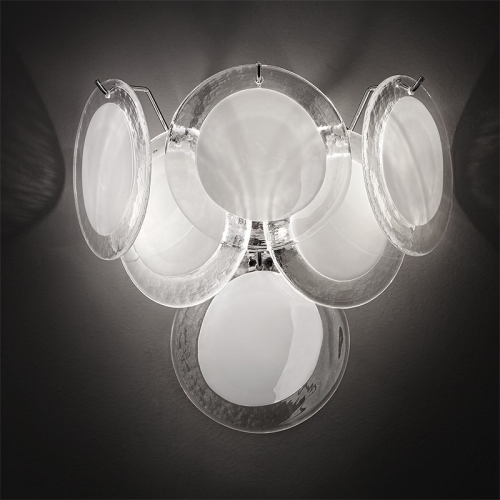 801 - Lampe de table en verre de Murano