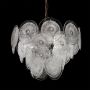 039L - Lampada da tavolo in vetro di Murano Diam. 40 x 62 H. [cm] - Diam. 16 x 24 H. [inches] Lampade da tavolo