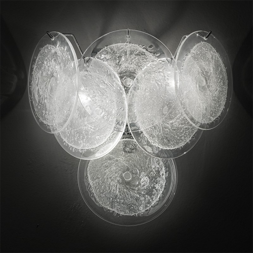 830 - Lampe de table en verre de Murano