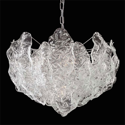 802 - Lampe de table en verre de Murano