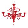 Semplice - Murano glass chandelier 6 lights