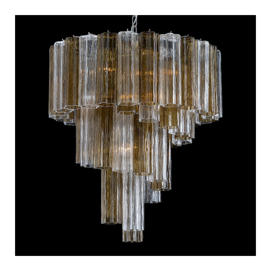 Lampadario in vetro di Murano Lampadario in vetro di Murano