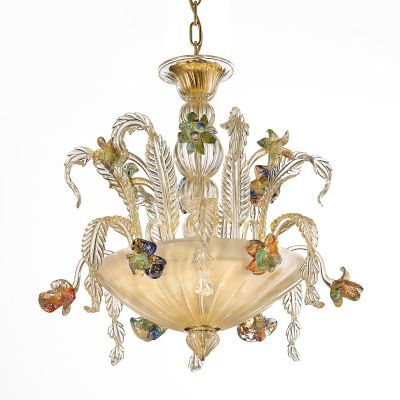 Lugano - Murano glass chandelier