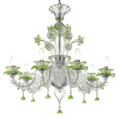 Romina - Lámpara de cristal de Murano