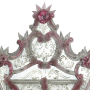 Garden of pink roses - Murano glass chandelier Flowers