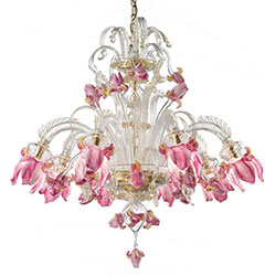 Flowers & Fruits Murano chandeliers
